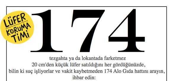Lüfer Koruma Timi 174 Alo Gıda - lufer-koruma-timi-174-alo-gida