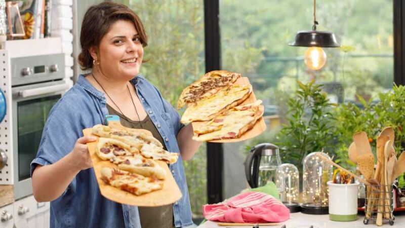Sampi Kavurmalı Pide Tarifi - 1