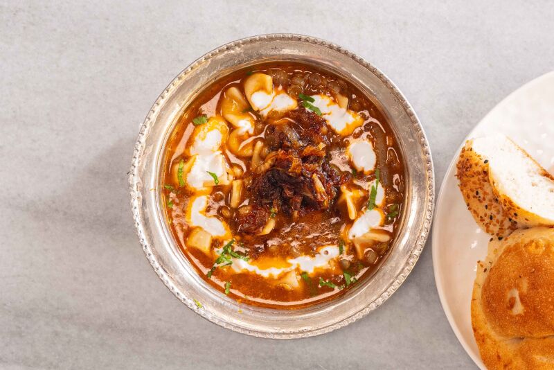 Mantılı Mercimekli Çorba Tarifi - 1