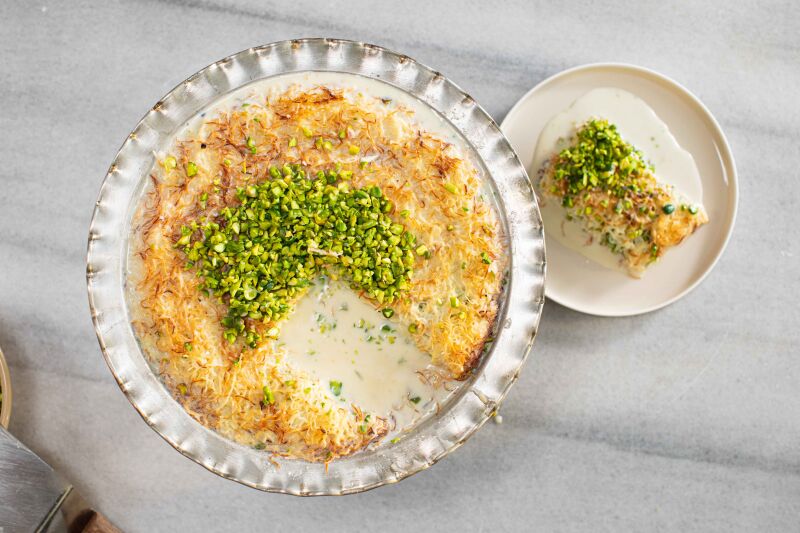 Sütlü Kadayıf Tatlısı Tarifi - 1